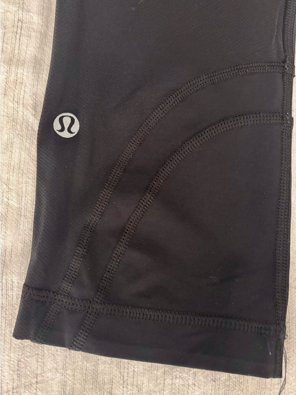 lululemon athletica Black Leggings with Logo